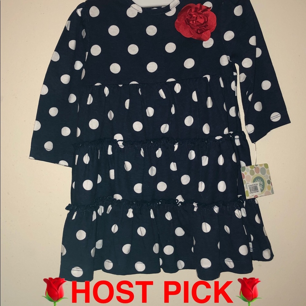 🎉💥⚡️HP⚡️💥🎉Little Me Polka Dot Dress-Size 24mos